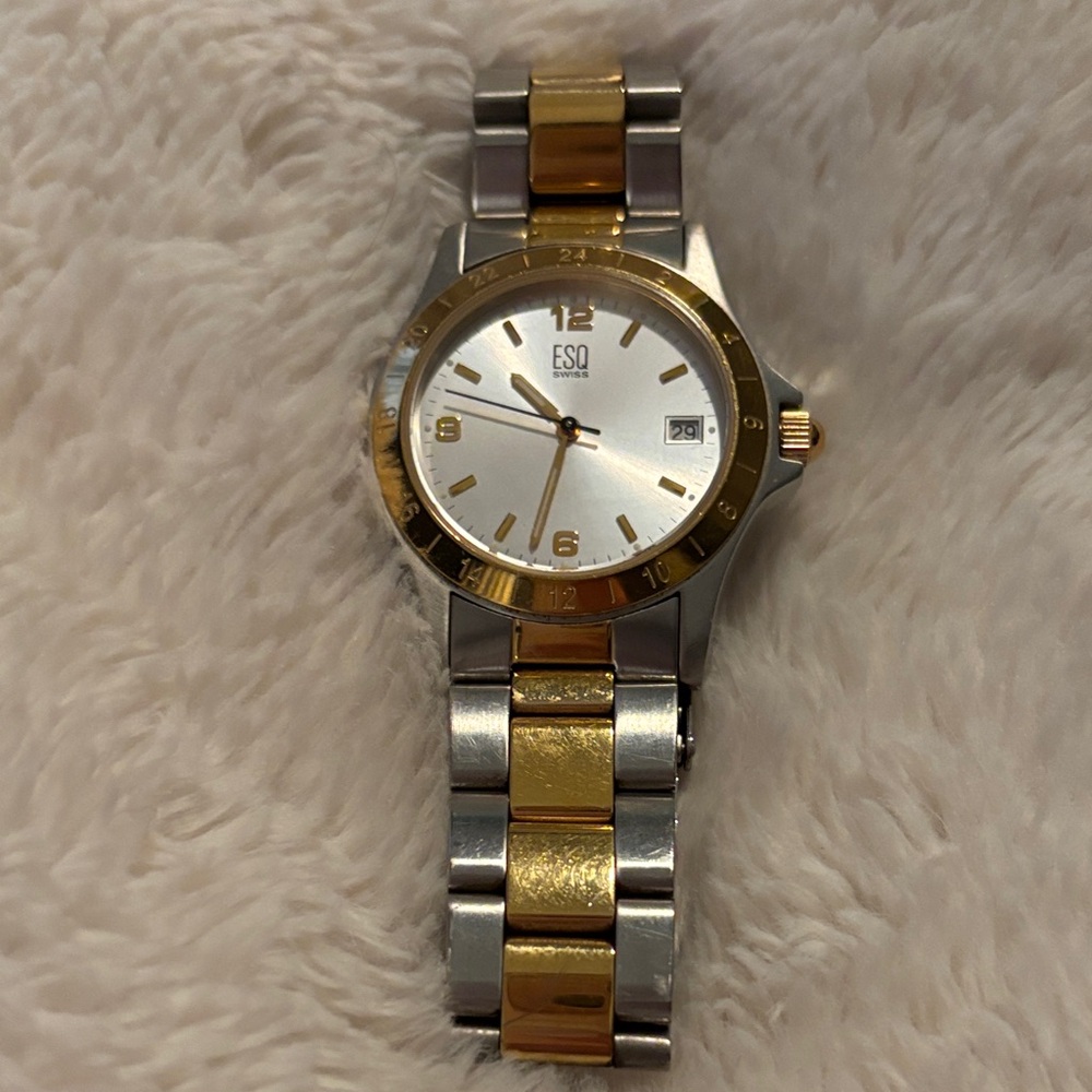 ESQ Gold and Silver Men's Watch